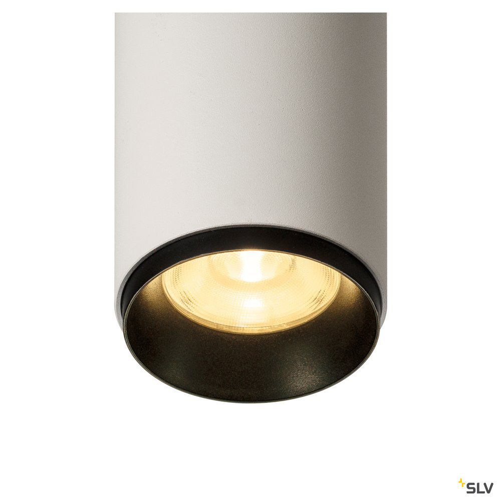 LED-Schienenstrahler 14W 3000K 1800lm Konv ws mt 1LED Alu IP20 RF:hochglänzend