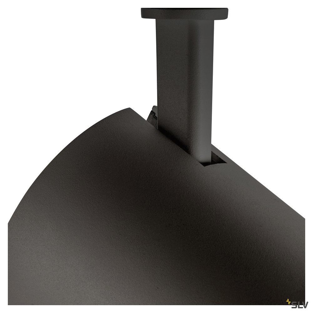 LED-Schienenstrahler 20W 2700K 2300lm Konv sw mt 1LED Alu IP20 RF:hochglänzend