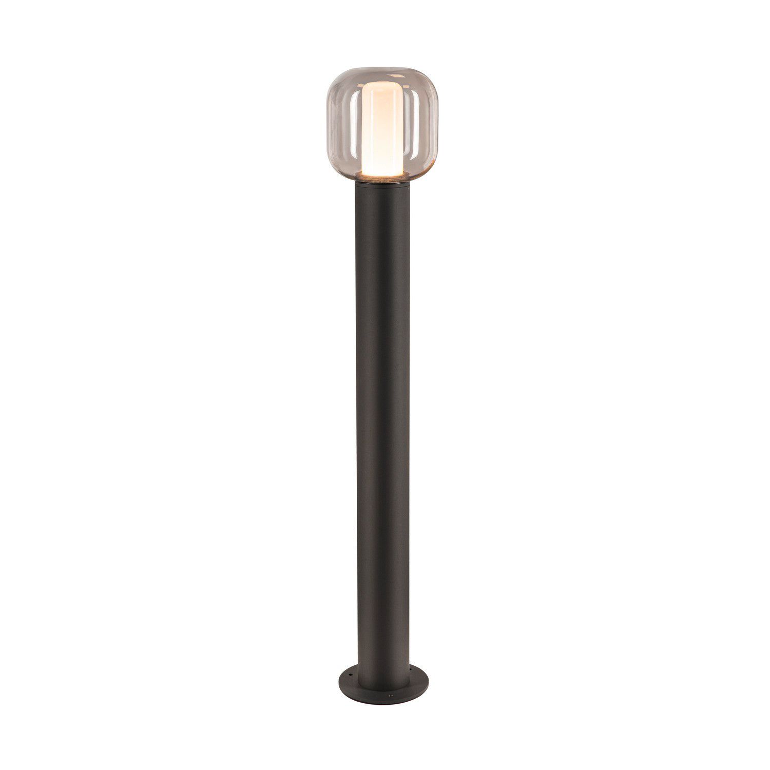 LED-Pollerleuchte 9,2W IP65 3000-4000K 630lm 1LED anth Alu Gl_tr