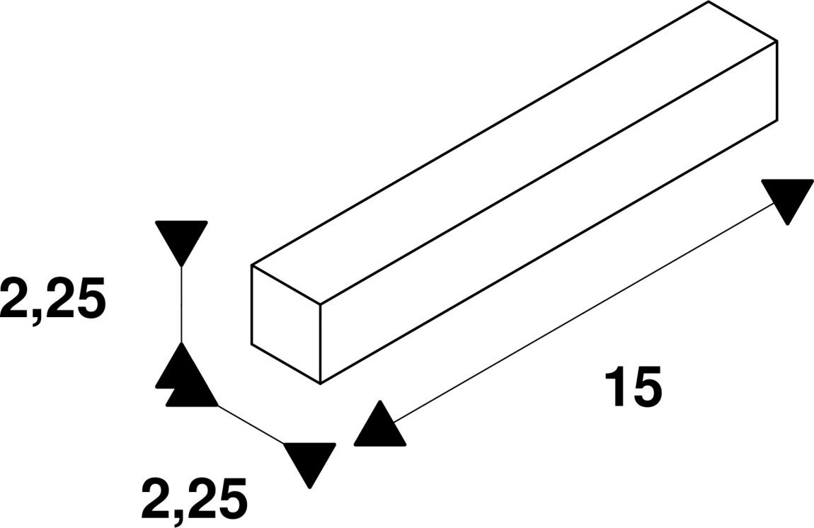 Befestigungsset edst ST L22,5mm B150mm H22,5mm