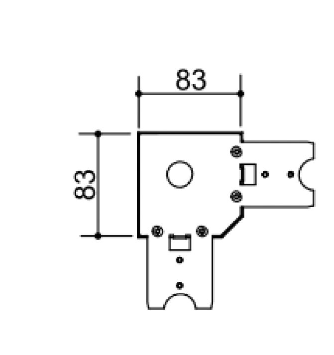 Kupplung/Verbinder ger sw ST L137mm B54mm