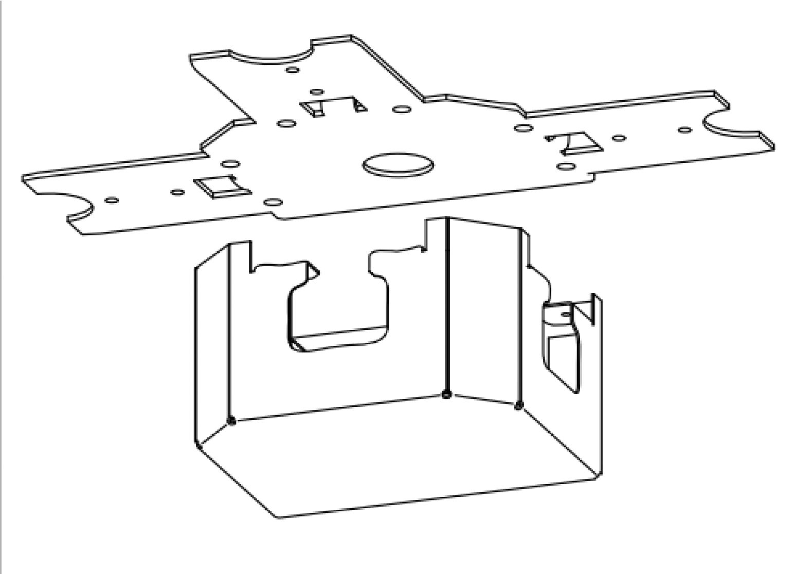 Kupplung/Verbinder ger sw ST L210mm B54mm
