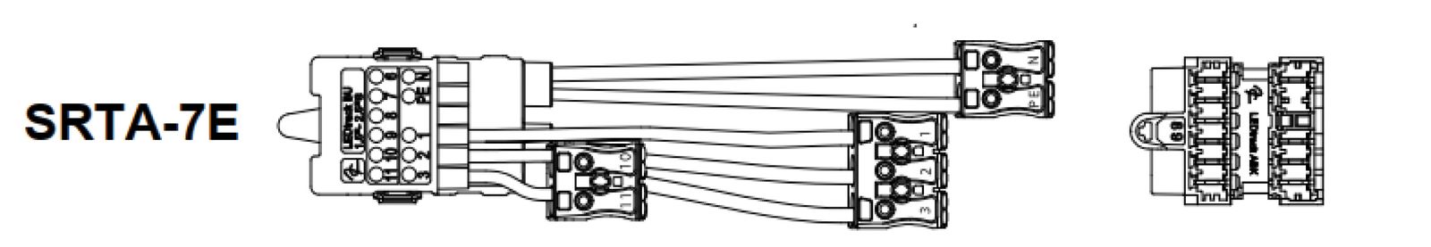 End-Einspeisung 7x2,5qmm