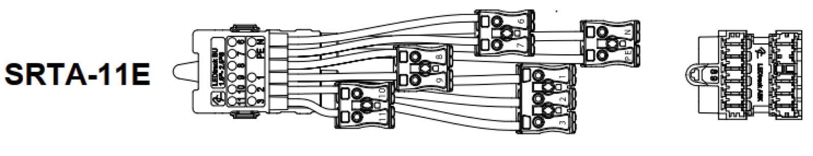 End-Einspeisung or 11x2,5qmm
