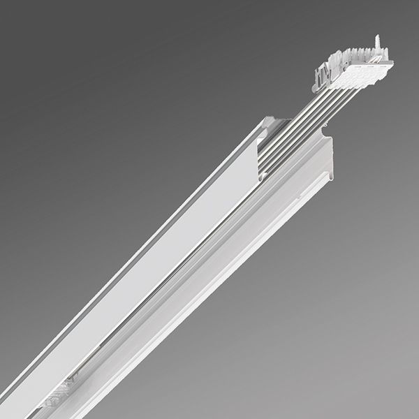 Tragschiene Lichtband 1-l 7x2,5qmm IP64 ws 1-längig L=1535mm