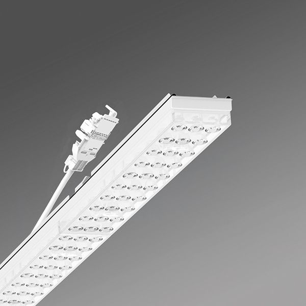 LED-Geräteträger 26W 3000K 4122lm 1LED Konv elektr.Trafo IP64 ws 55x1531x37mm