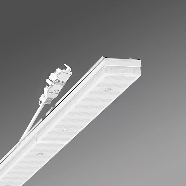 LED-Geräteträger 26W 3000K 3822lm 1LED Konv elektr.Trafo IP64 ws 55x1531x37mm