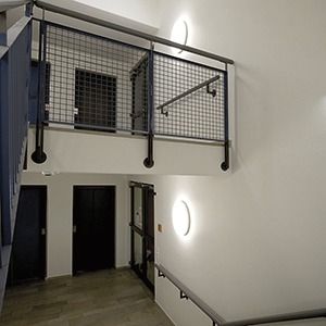 LED-Wandanbauleuchte turas-TUARO 23W ws 3000K 2659lm Dimmung DALI IP40 Ø380x69mm