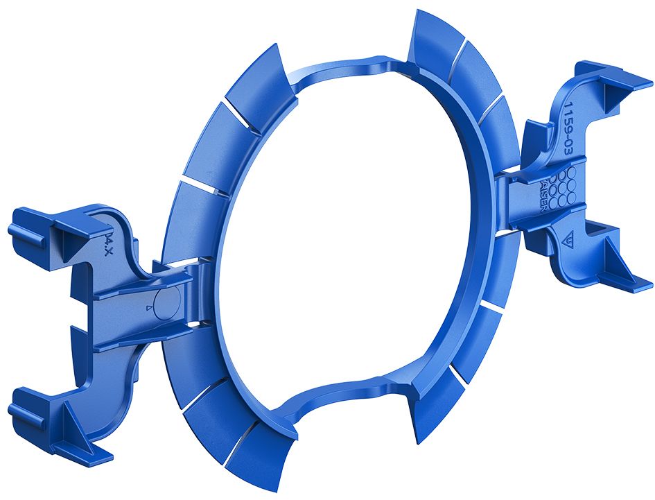 Spannring UP-Dose Klemmfix bl f.EinbDose Geeignet für Einbaudose