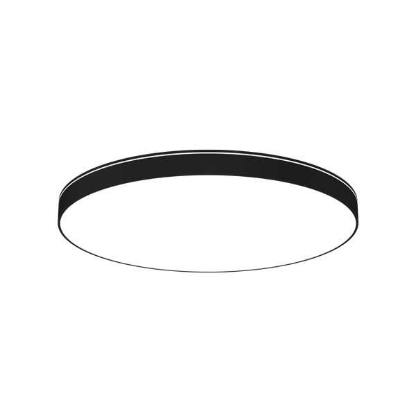 LED-Kunststoffleuchte Lunata 76,7W 3000K 8510lm sw Dimmung DALI IP20 Ø856x92mm