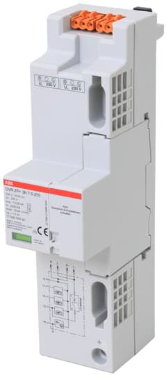 Kombi-Ableiter Sammelsch TN TN-C-S TN-S TT 400VAC 4p Netzform TN 3TE 1,6kV