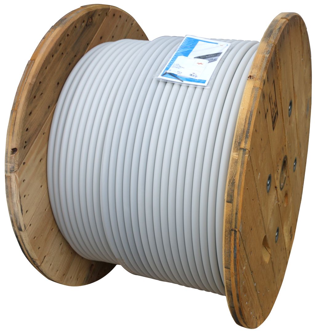 Cu-Runddraht Ø5mm unbeh PE 1draht Kupfer-Runddraht Polyethylen (PE)
