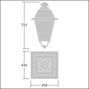 LED-Straßenleuchte 27,5W Stahldr 2700K 2425lm sw EVG Alu Gl_tr IP66 II