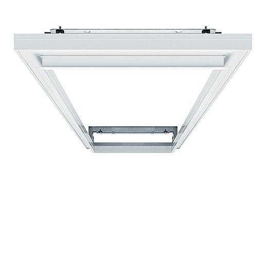 Einbaurahmen ws CLEAN II Alu re L1657mm B1305mm H94mm