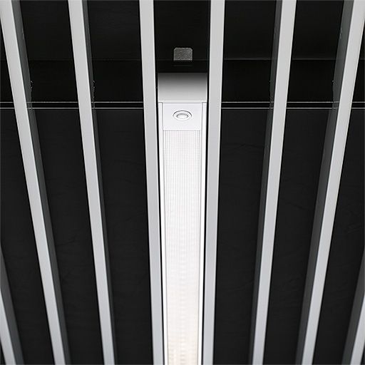 LED-Deckeneinbauleuchte 18W 3000K 1350lm ws DALI Dimmung DALI IP20 770x38x70mm