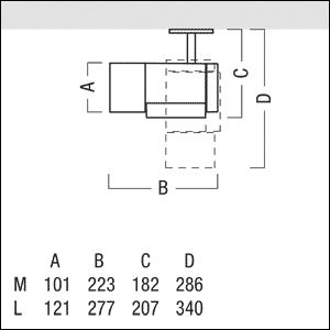LED-Schienenstrahler 20W ARCOS Konv 1LED 2700-6500K 700lm Alu IP20 ws mt 3Ph