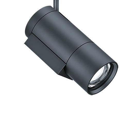 LED-Schienenstrahler 15W ARCOS 3000K Alu 450lm Konv 1LED IP20 anth mt 3Ph