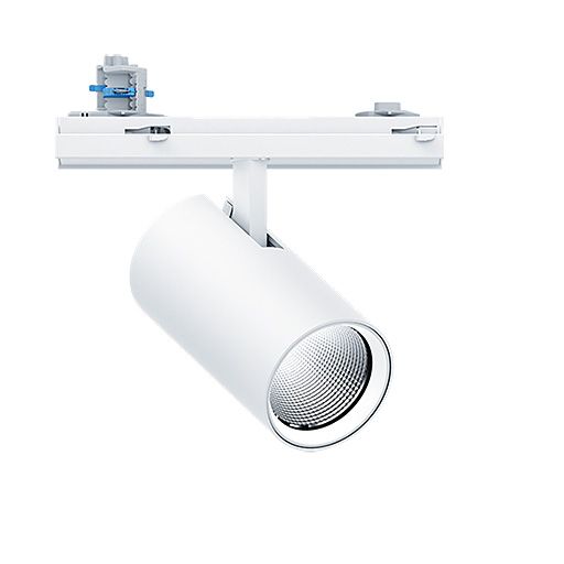 LED-Schienenstrahler 26,5 VIVO II 3000K 2500lm ws 1LED Alu IP20 mt engstrahlend