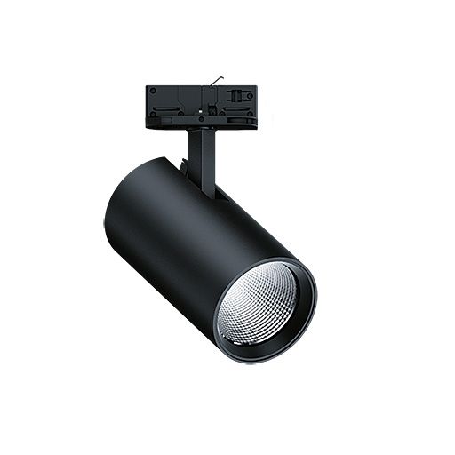 LED-Schienenstrahler 32W VIVO II 4000K 3600lm Konv 1LED Alu IP20 sw mt 3Ph