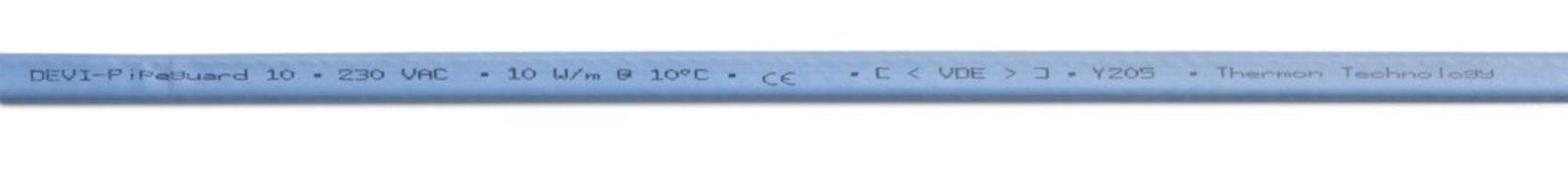 Heizband rohrbegleitend 10W/m 230V 250m bl 65°C 2-adrig