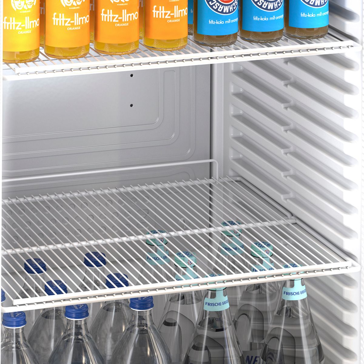 Flaschenkühlschrank GW B 432l gr H1684mm 388,39kwh B747mm