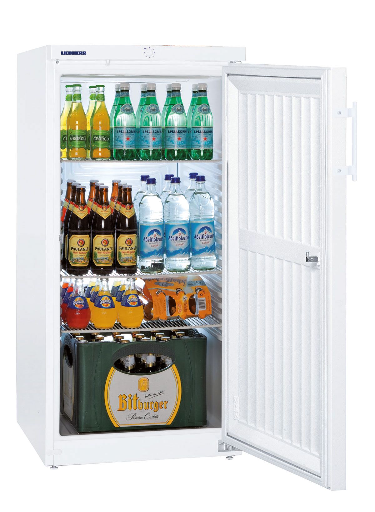 Flaschenkühlschrank GW B 432l ws 383kwh B747mm H1684mm