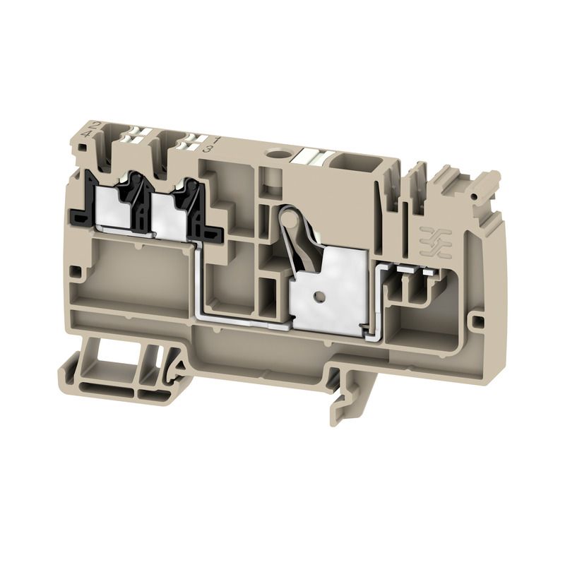Verteilerblock 0,5-10qmm 1Etage 5kl bg 57A TS35 Hutschiene TH35
