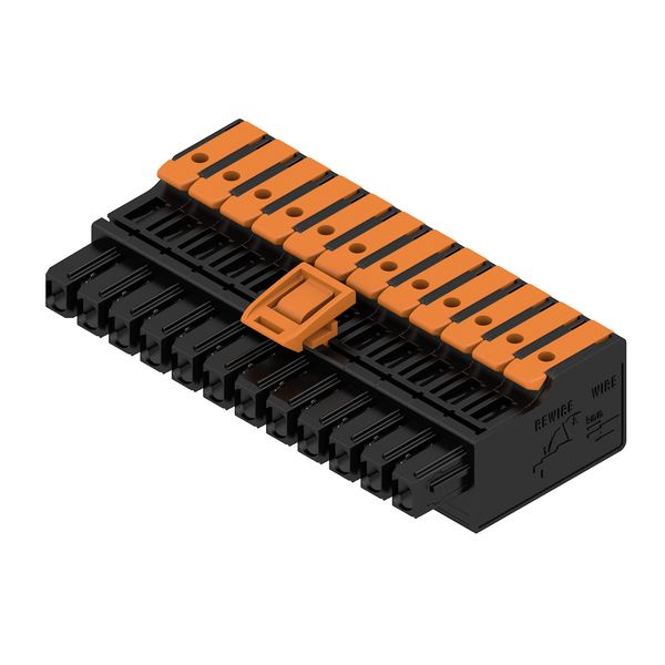 Kabelsteckverbinder LP Buchse 12p 1re Steckklemm 0,5-2,5qmm Zinn Rundkabel