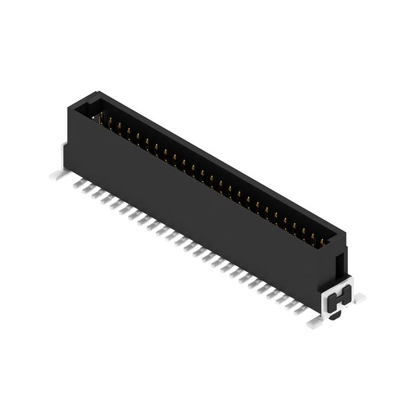 Platinenstecker Stift 50p sw 1re 1,27mm Ni SMD frei