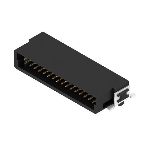 Platinenstecker Stift 32p sw 1re 1,27mm Ni SMD frei