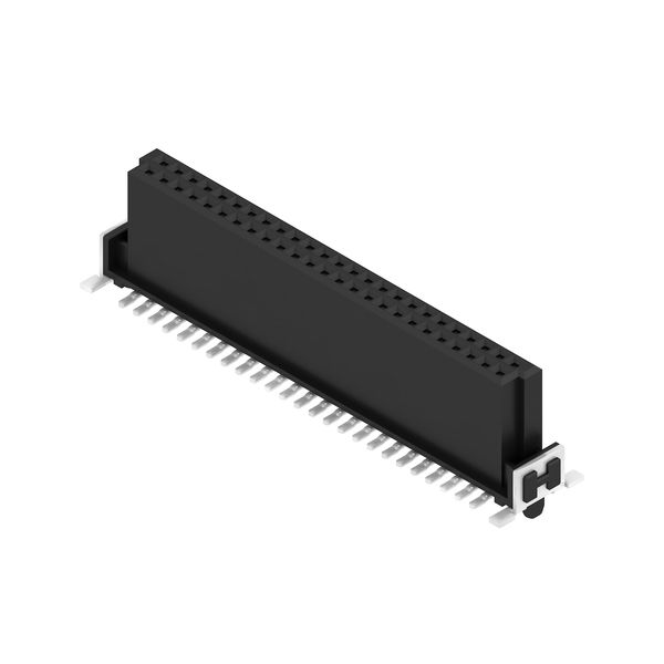 Platinenstecker Buchse 50 sw 1re 1,27mm Ni SMD 50p frei