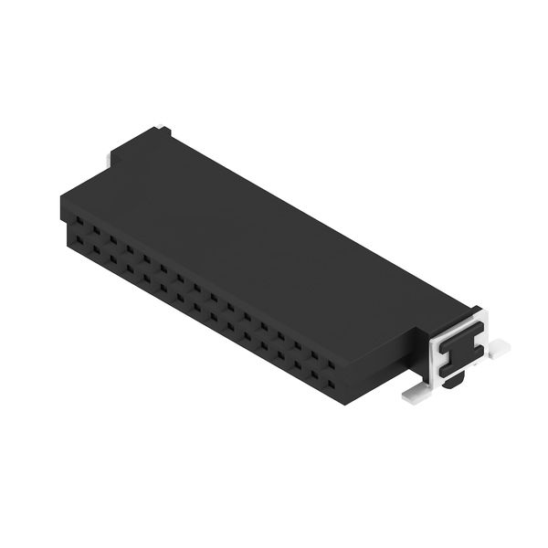 Platinenstecker Buchse 32 sw 1re 1,27mm Ni SMD 32p frei