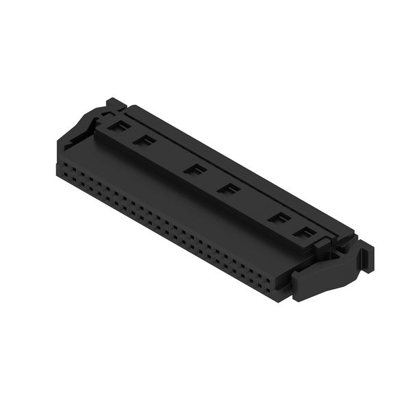 Platinenstecker Buchse 50 sw 1re 1,27mm Ni 50p Direktans frei