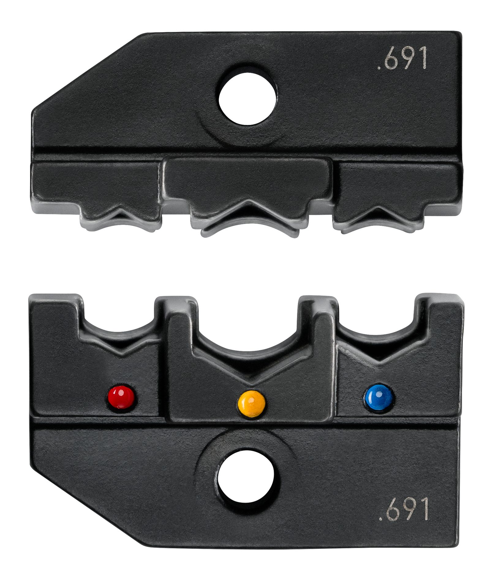 Crimpeinsatz 0,5-6qmm Rollpress isol.Kabelverb