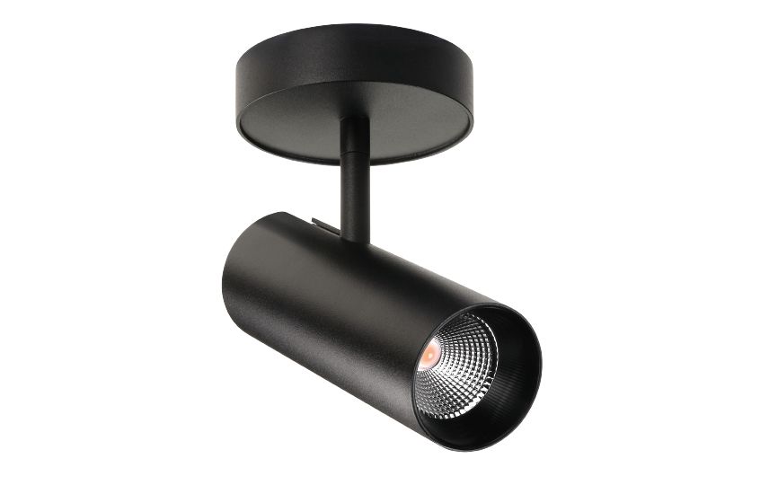 LED-Deckenanbauleuchte TUBE MINI 17W sw 3000K 870lm Konv IP20 Ø102x160mm