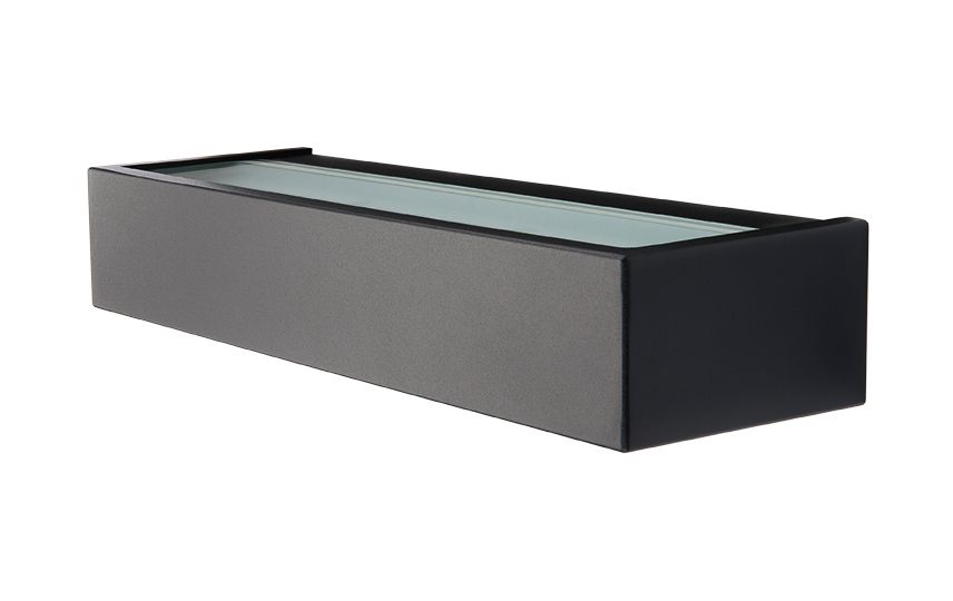 LED-Up/Down Leuchte EDGE 10W 2700K 595lm sw Konv IP65 103x320x60mm