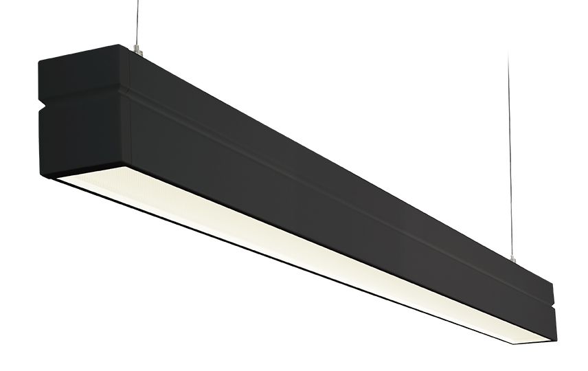 LED-Pendelleuchte 27W FACET 3000K 3290lm sw 1LED LED nicht austauschbar sym IP20