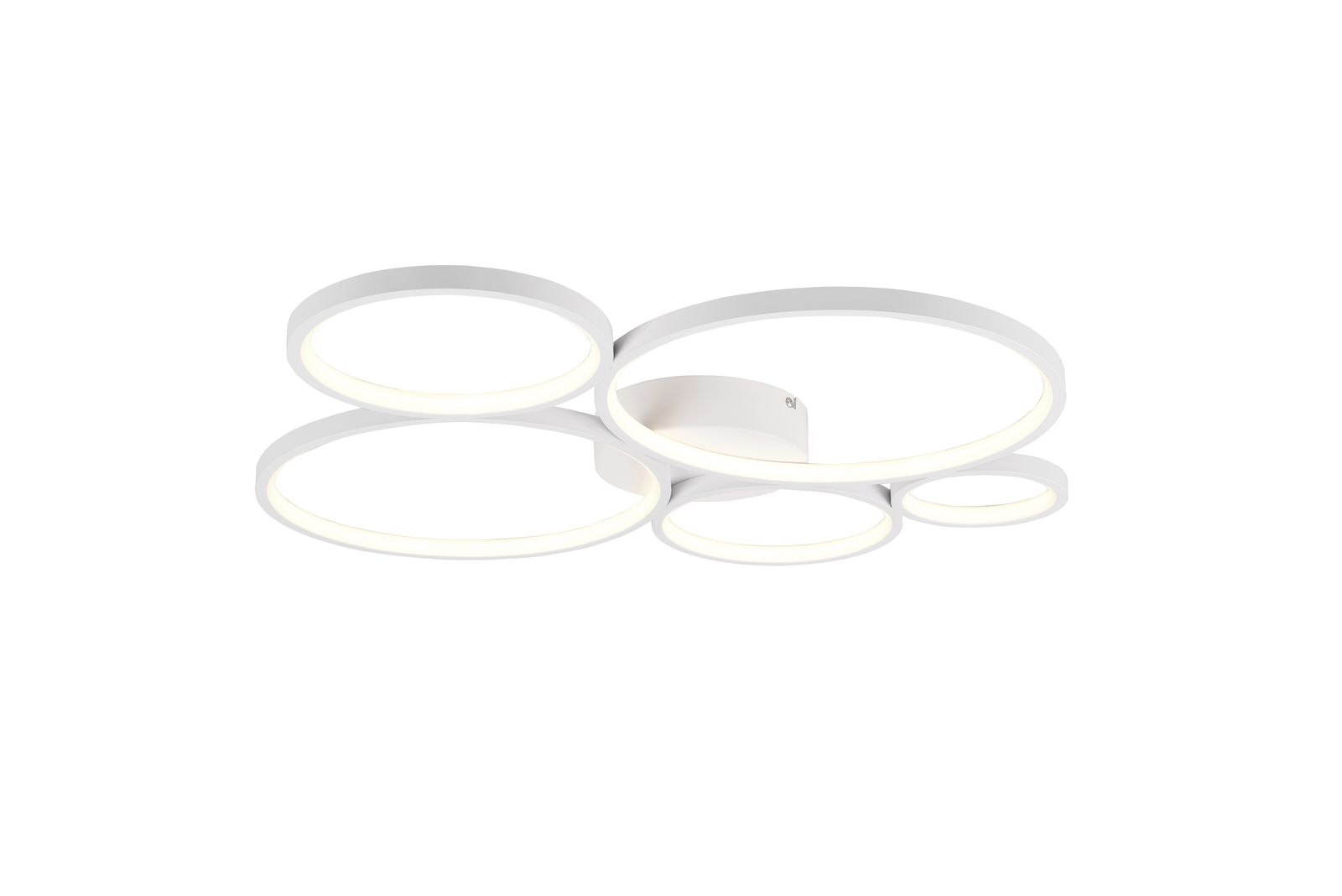 LED-Deckenanbauleuchte RONDO 49W 3000K 5800lm ws Konv IP20 530x590x55mm