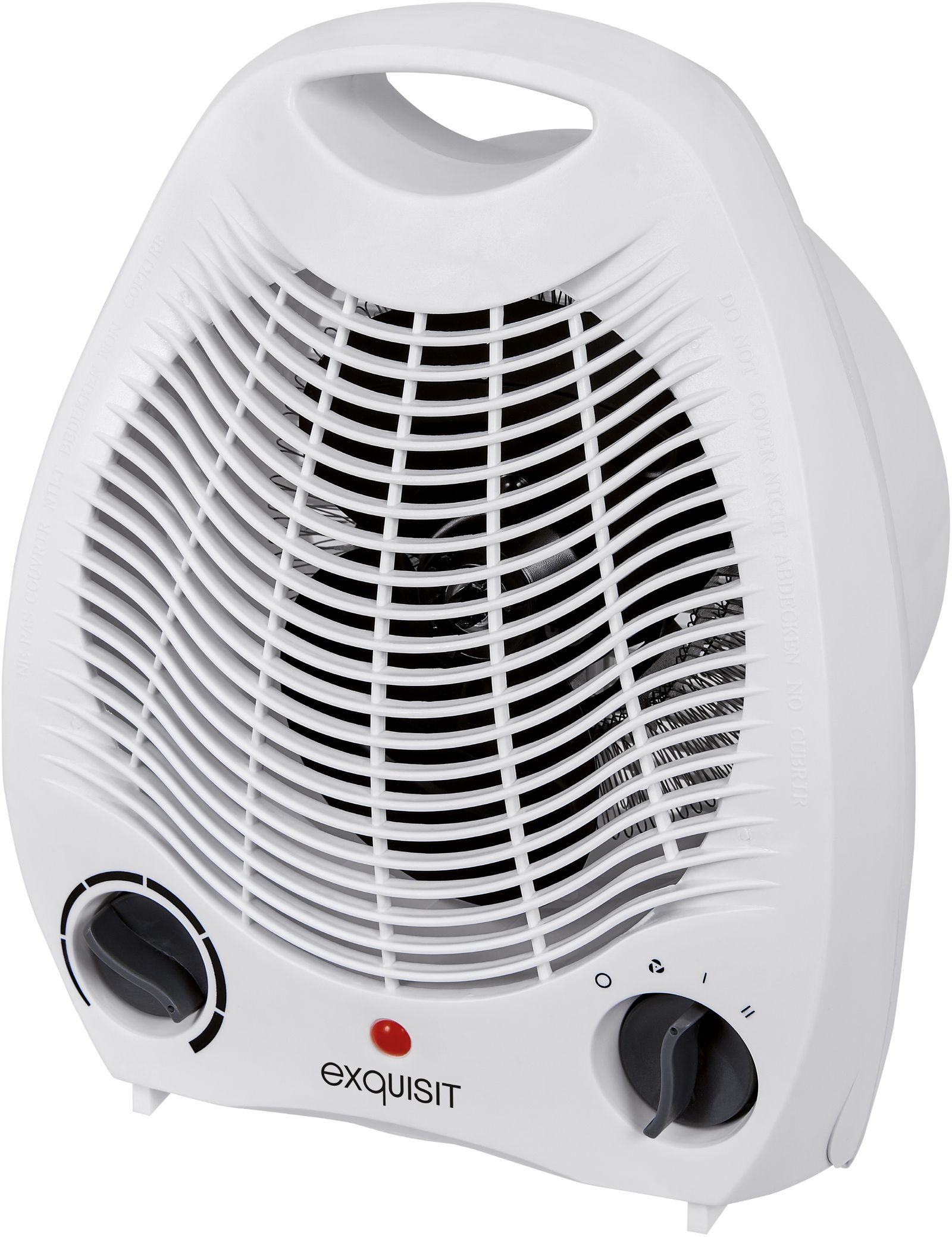 Mobiles Heizgerät 1-2kW 230V Mit IP20 Mit Überhitzungsschutz 215x257x130mm