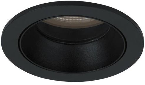 LED-Einbaustrahler 9,2W 4000K 840lm Konv sw mt 1LED Alu IP44 RF:hochglänzend