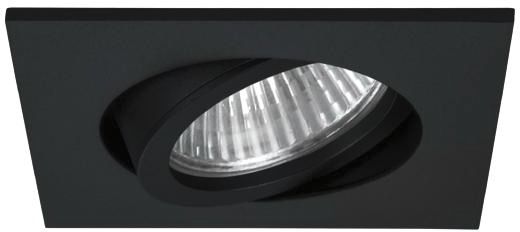 LED-Einbaustrahler 6W 3000K 730lm Konv sw mt 1LED Alu IP65 RF:hochglänzend