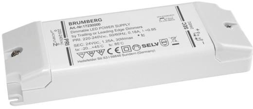 LED-Steuerung 4,8-30W 24V IP20 dim dim Kstgeh Dimmung Phasenabschnitt stat