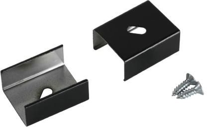 Befestigungsset sw Alu L25mm B20mm H11mm