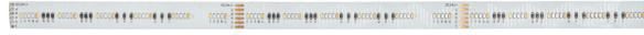 LED-Lichtband 24W/m rgbw 5500K 300Stk/m IP67 LED nicht austauschbar 100mm DC 24V