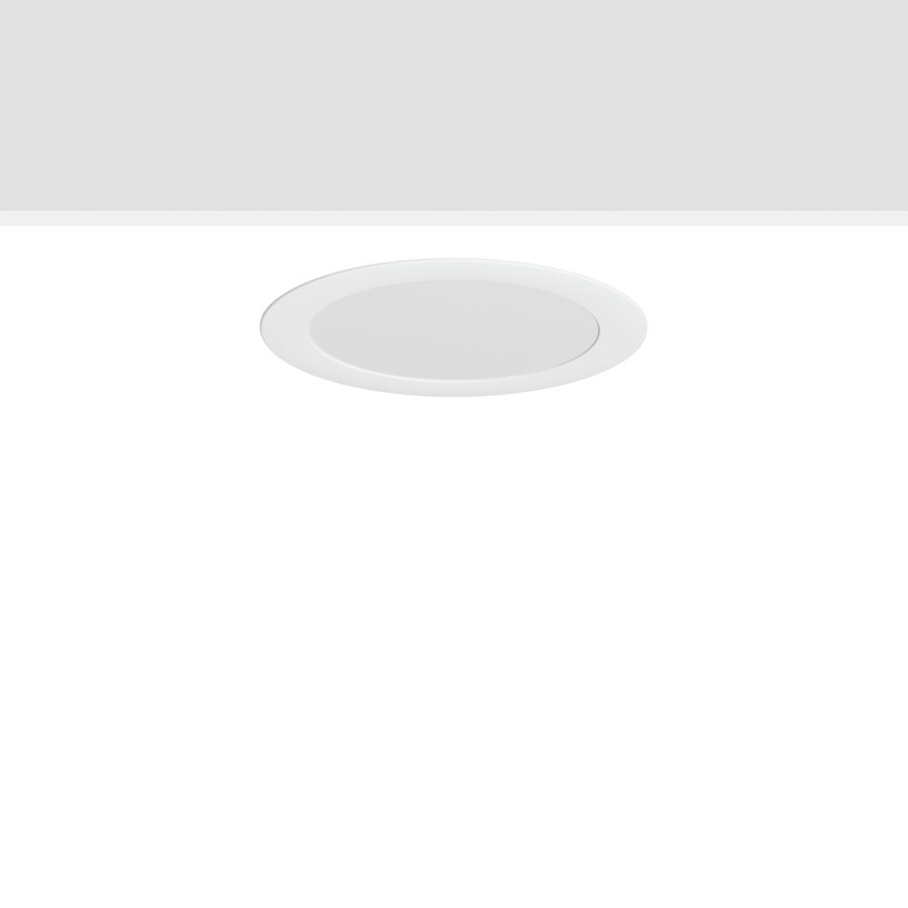 LED-Einbaustrahler 17W ToledoFlat 4000K 1800lm Konv 1LED Alu IP54 ws mt BWM
