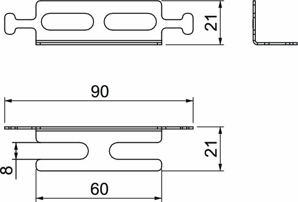 Zubehör BS-K Leitungshalter