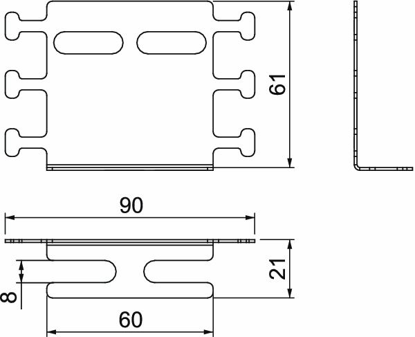 Zubehör BS-K Leitungshalter