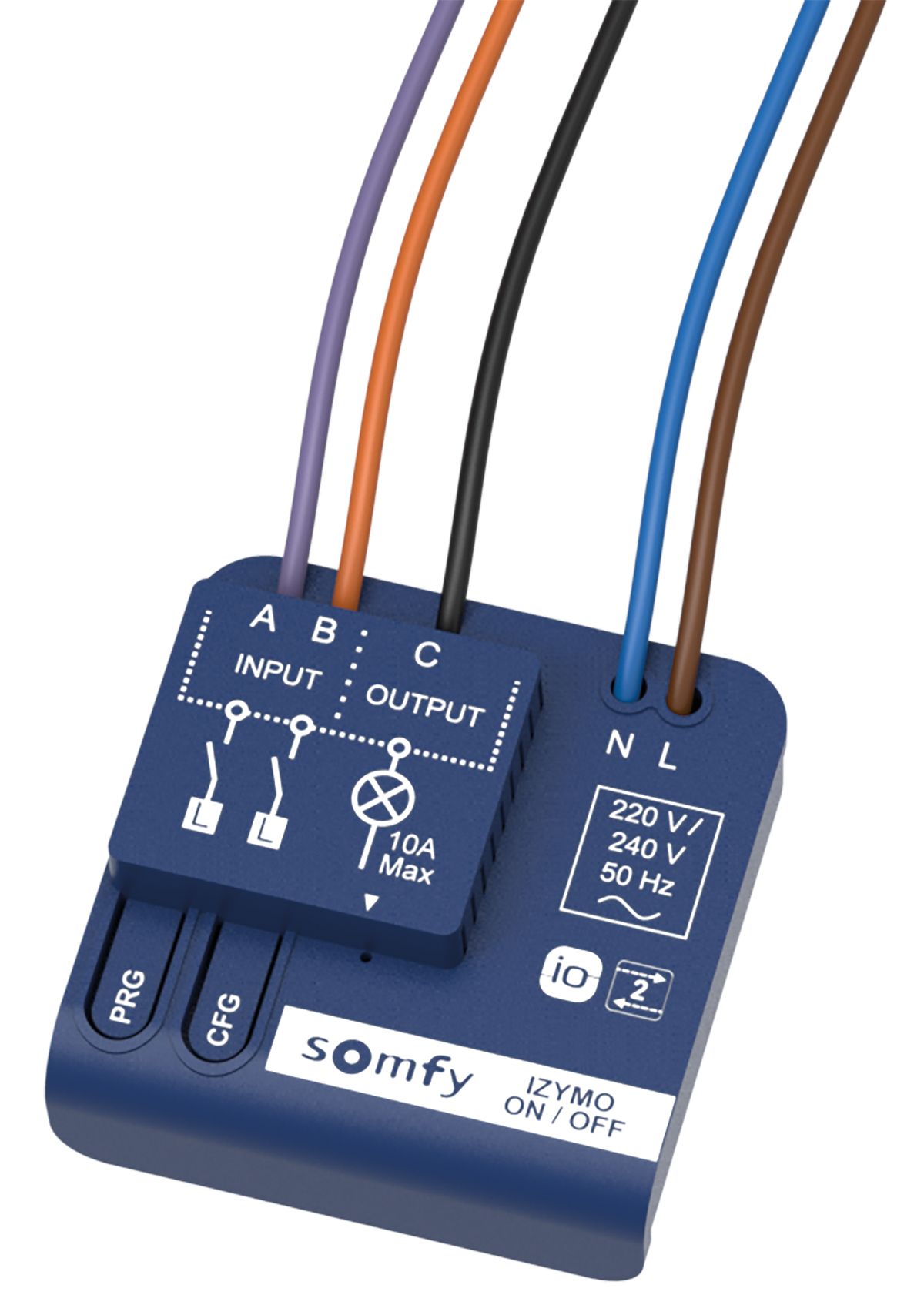 Funkempfänger 868MHz 1k UP 230V AC 1k f.Dimmer f.Schalter