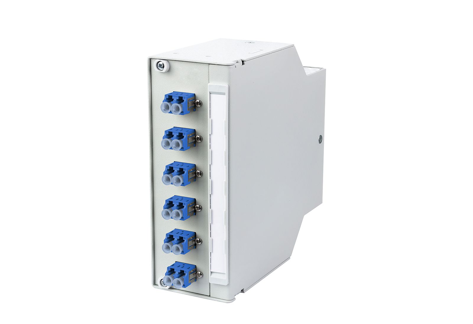 LWL-Patchpanel 6f LC-D Hutschiene OS2 max:6f