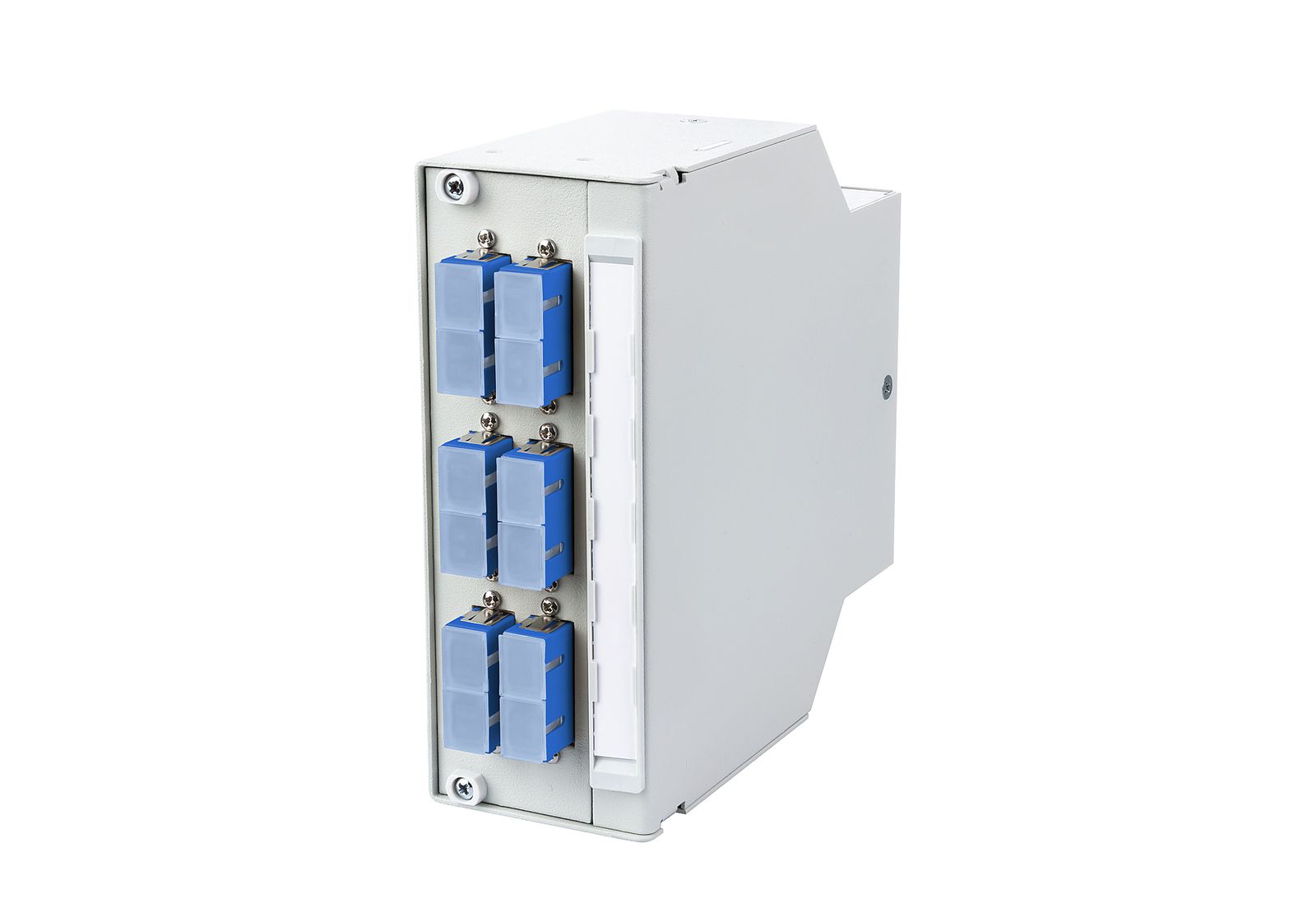 LWL-Patchpanel 6f SC-D Hutschiene OS2 max:6f